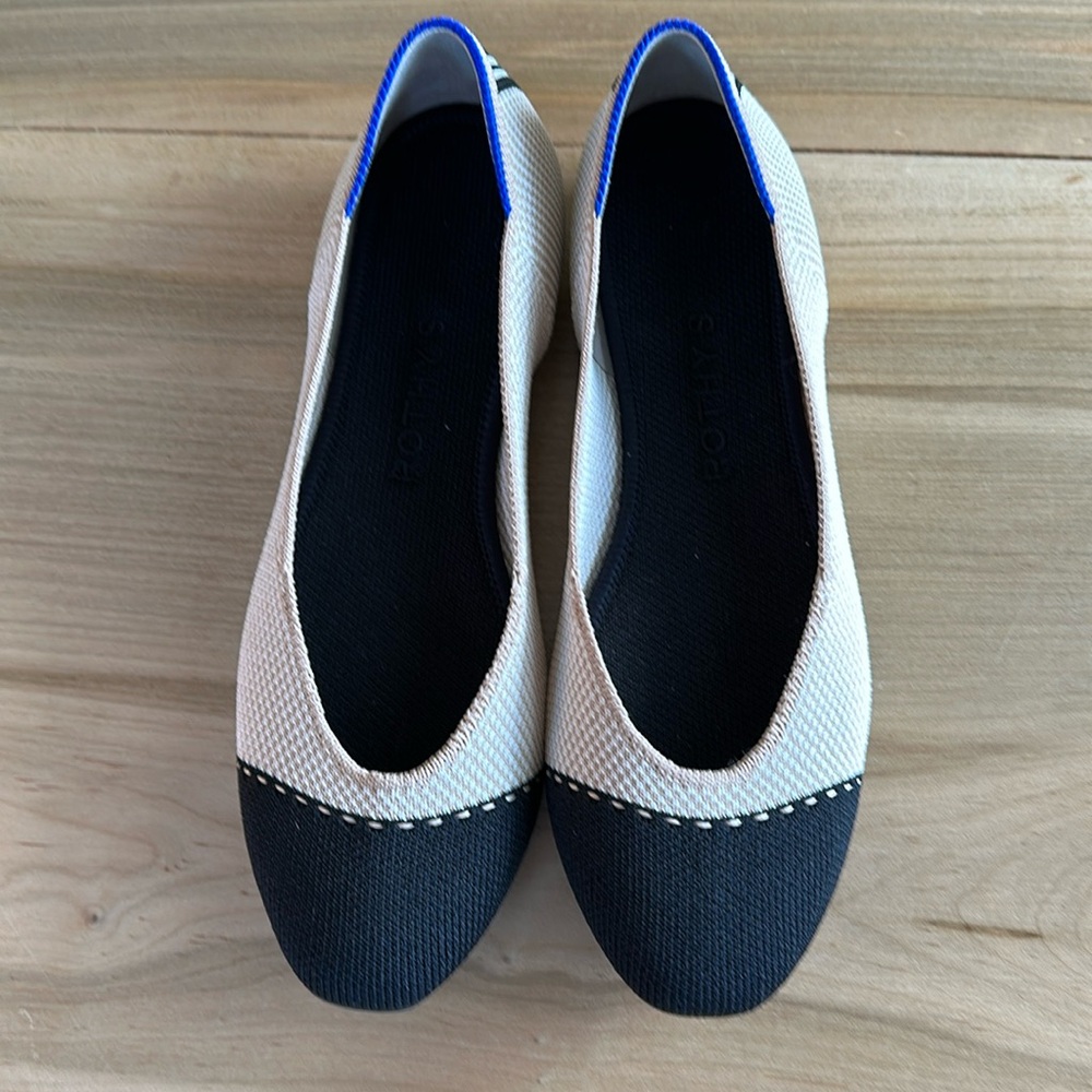 Rothy’s cap toe Neutral Flats